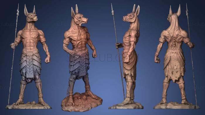 3D model Anubis (STL)